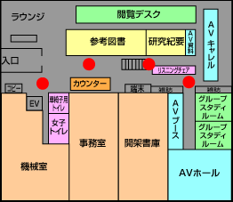 館内図１Ｆ